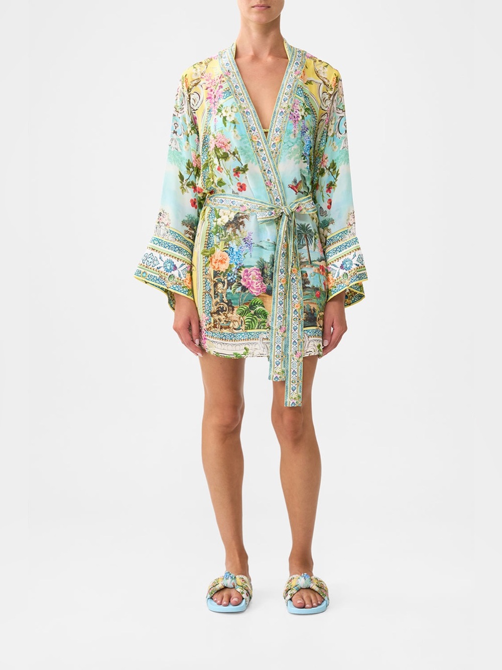 Camilla Short Kimono Wrap Tales Of Topkapi Palace - Picture 9 of 10